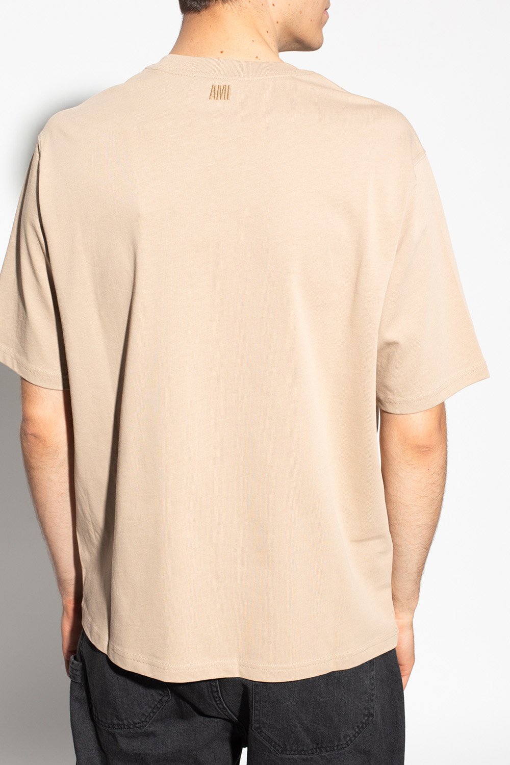 【送料&関税込】Ami Alexandre Mattiussi Beige Viscose Blend AMI Paris AMI ALEXANDRE MATTIUSSI HOODIE Beige | BSTN Store